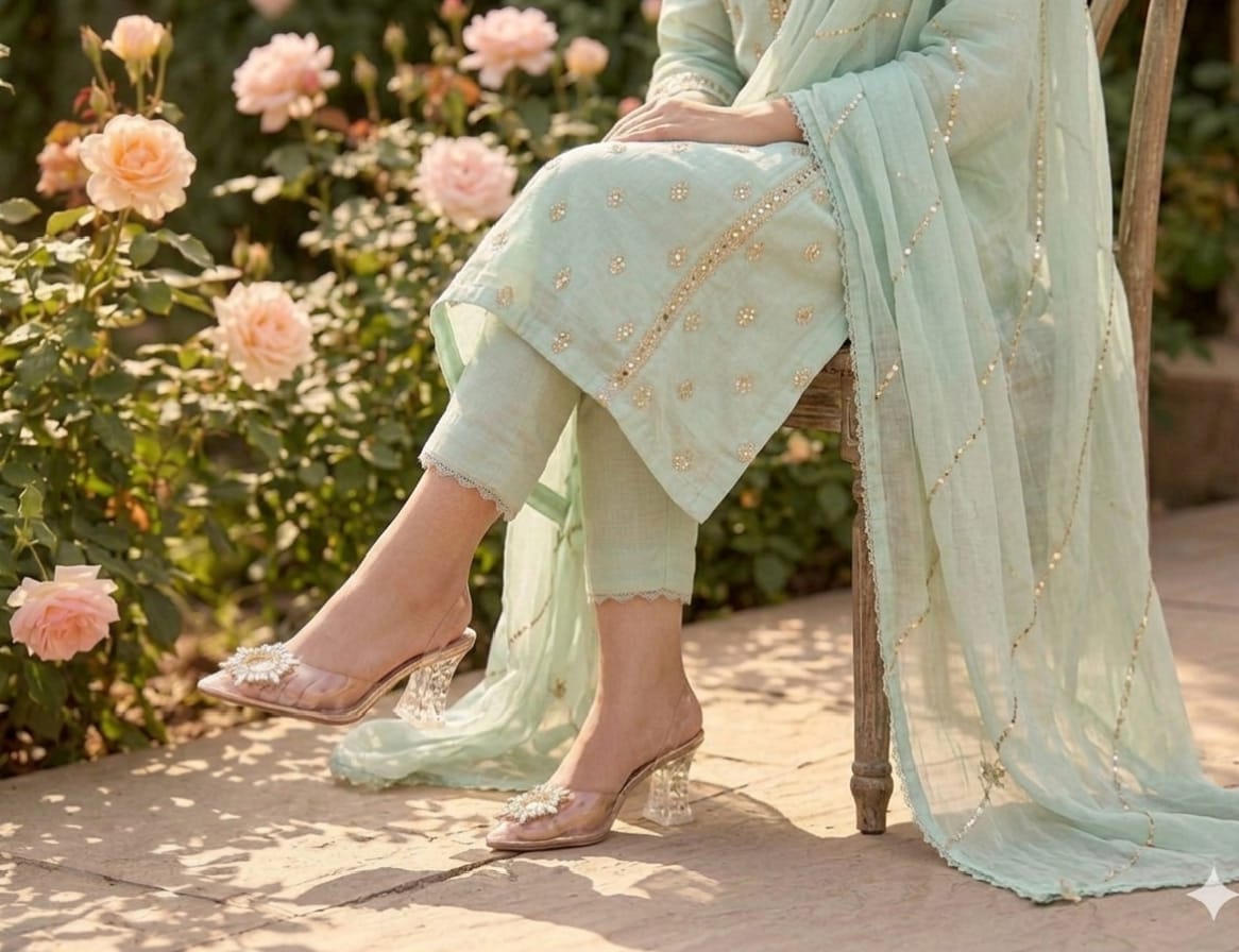 Sliptoria Royal Gold Sunburst Mules