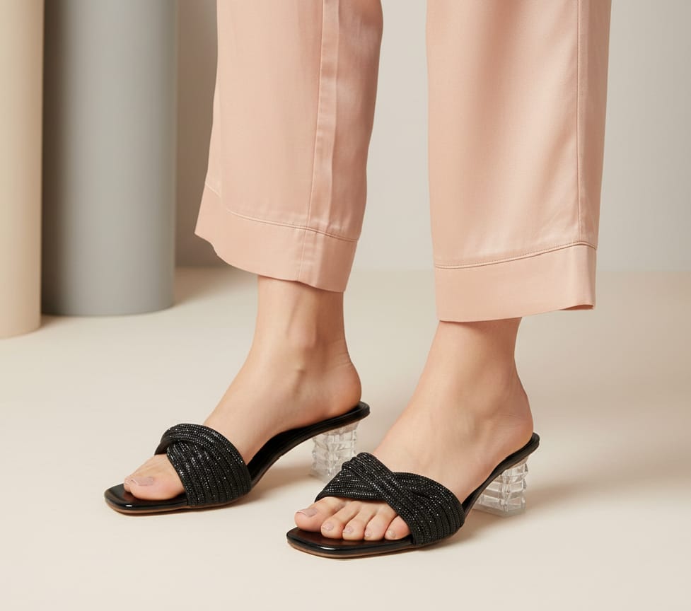 Sliptoria  Black Noir Glow Slides